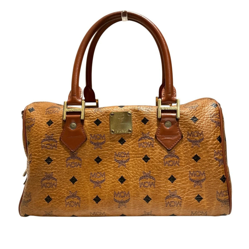 MCM Boston Bag Leather V2525